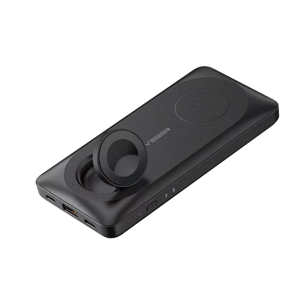 Clearance Alert Now Veger Magmulti 10,000Mah 22.5W Pd Wireless Charging Power Bank For Apple Iphone, Watch & Airpods