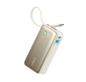 Anker Nano Power Bank (30W Built-In Usb-C Cable) White Clearance Sale Online Deal Frenzy