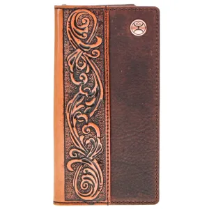 Trending Now Offer Hot Pick of the Day Hooey "Grayson" Rodeo Wallet In Brown And Tan