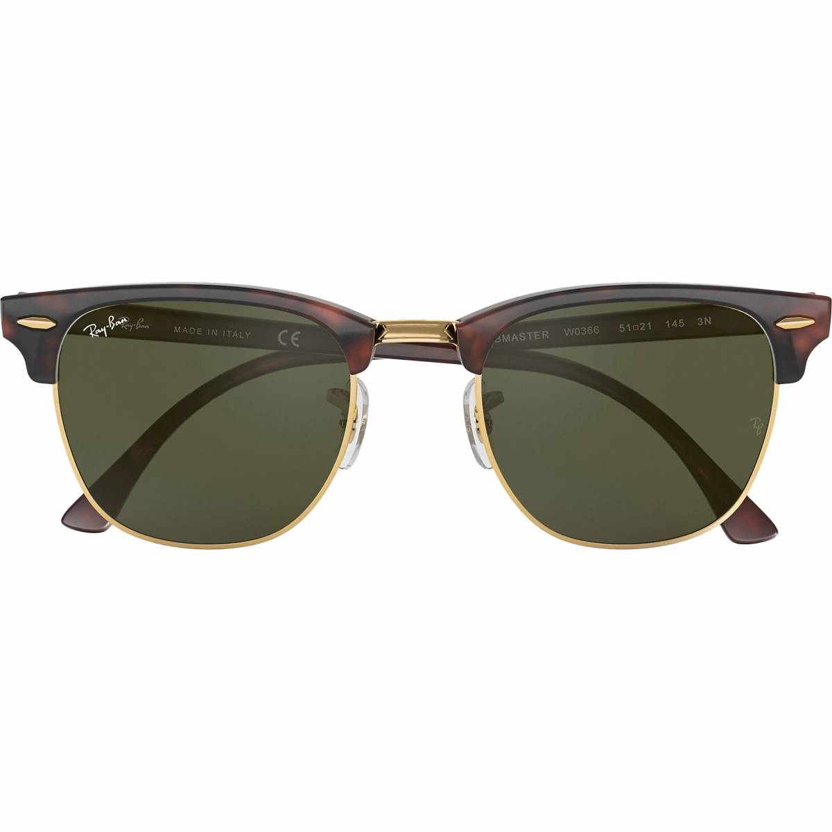 Dont Miss This Deal Surprise Discount Today Club Master M - Tortoise/G-15 Green