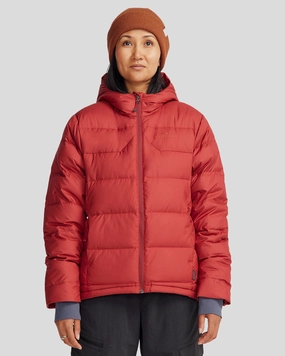 Save Today Event Women'S Epiq Hooded Down Jacket - Pinot