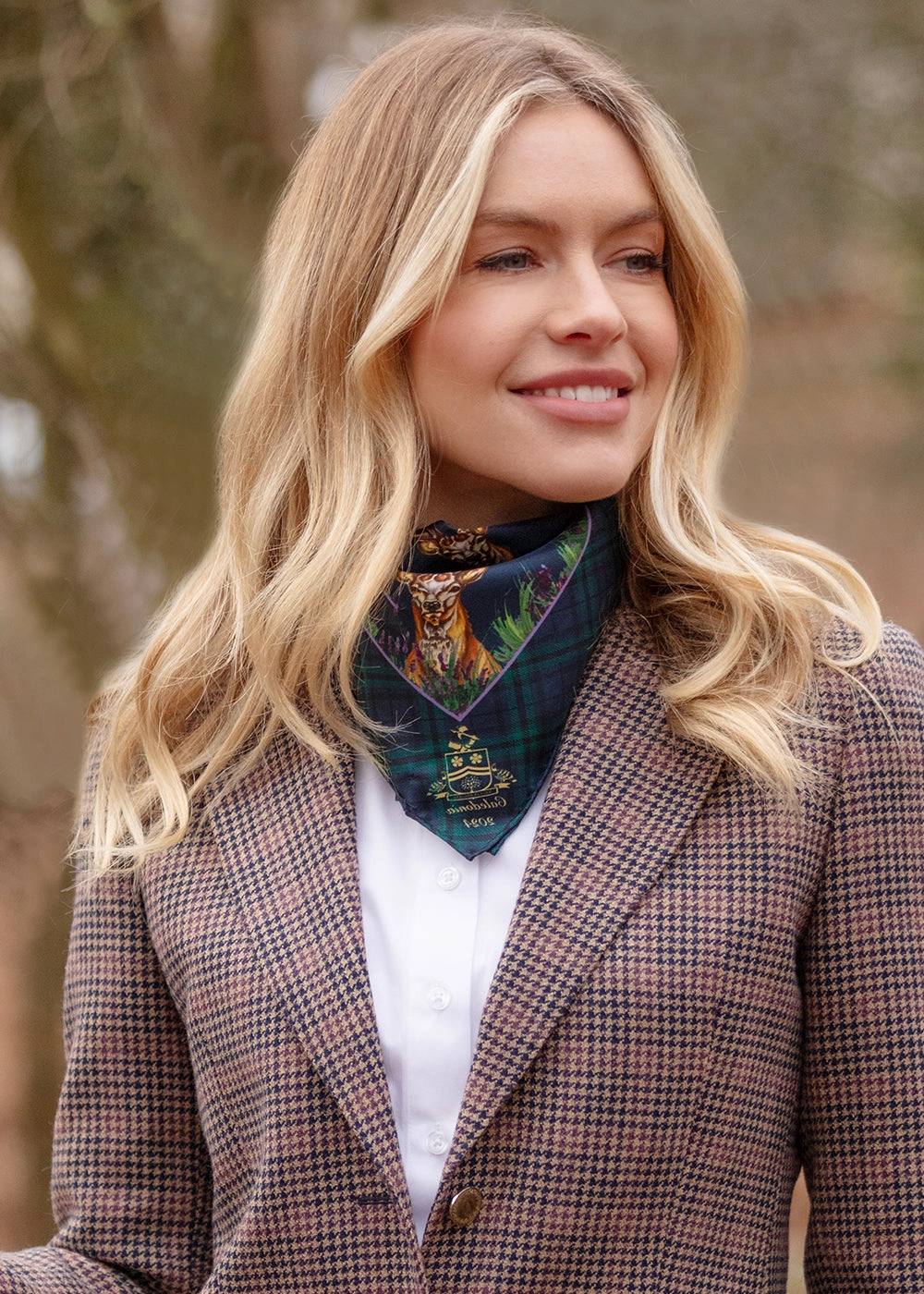Gift Ideas Galore Caledonia Medium Silk Scarf