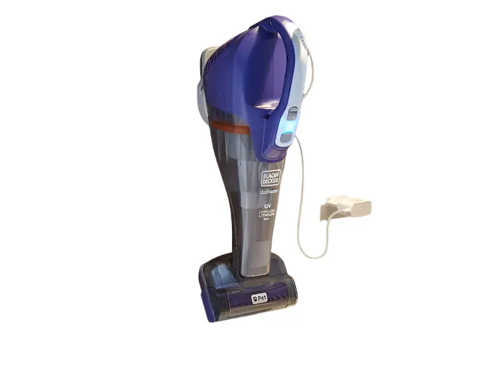 Black & Decker Handheld Vacuum, 1.5Mah, Grey & Purple
