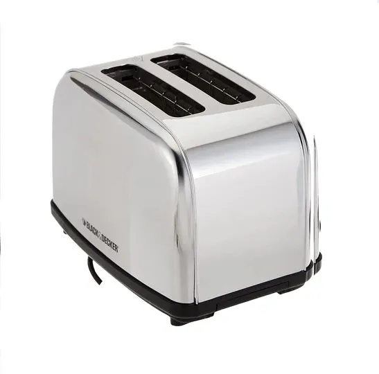 Black   Decker_2 Slice Ss Toaster Steel1050W
