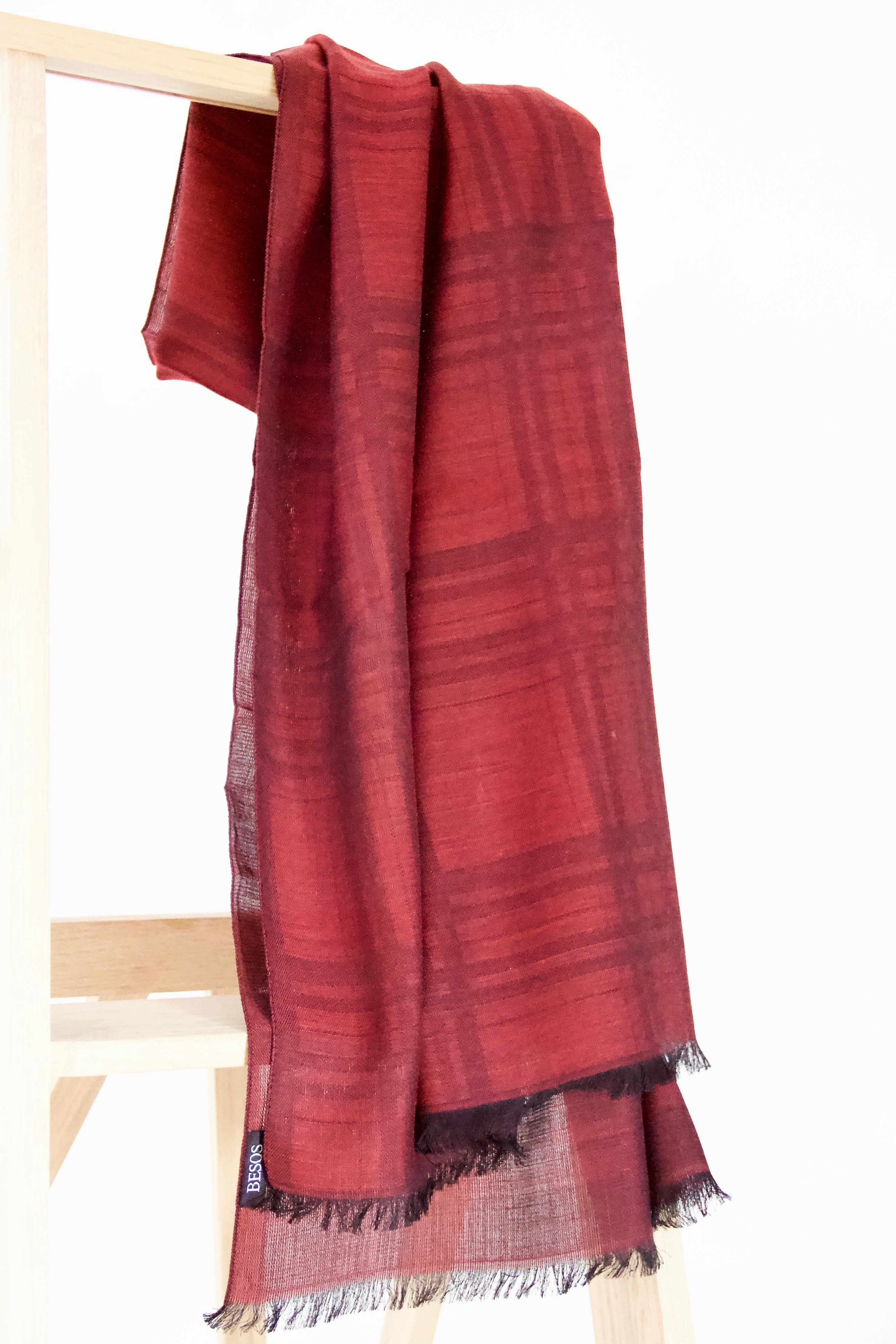 Bordeaux Scarf In Exclusive Quality MustHave Gift Ideas Sweet Deal Inside