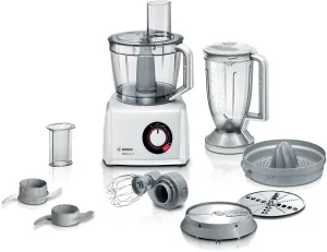 Bosch Food Processor, 1100 Watts, 4 Speeds, White