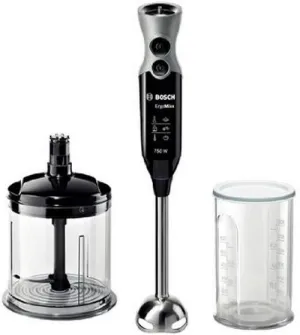 Bosch Hand Blender?Ergo Mix, 4Blade, 750Watts, 4Blade, Black