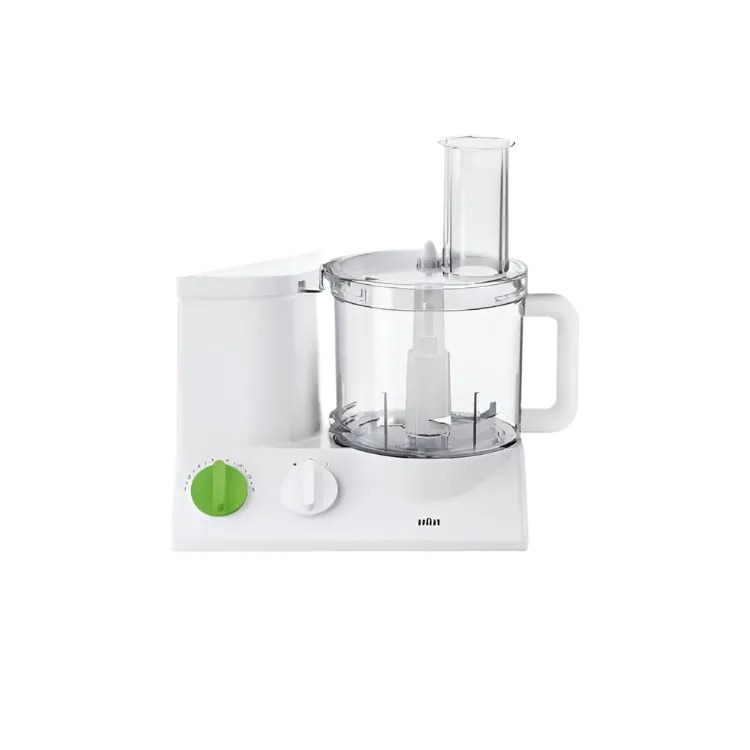 Braun Food Processor Dual Control System with Variable Speed, White