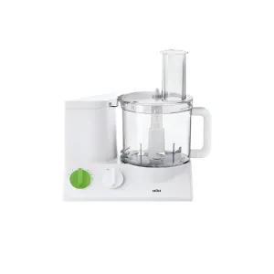 Braun Food Processor Dual Control System with Variable Speed, White
