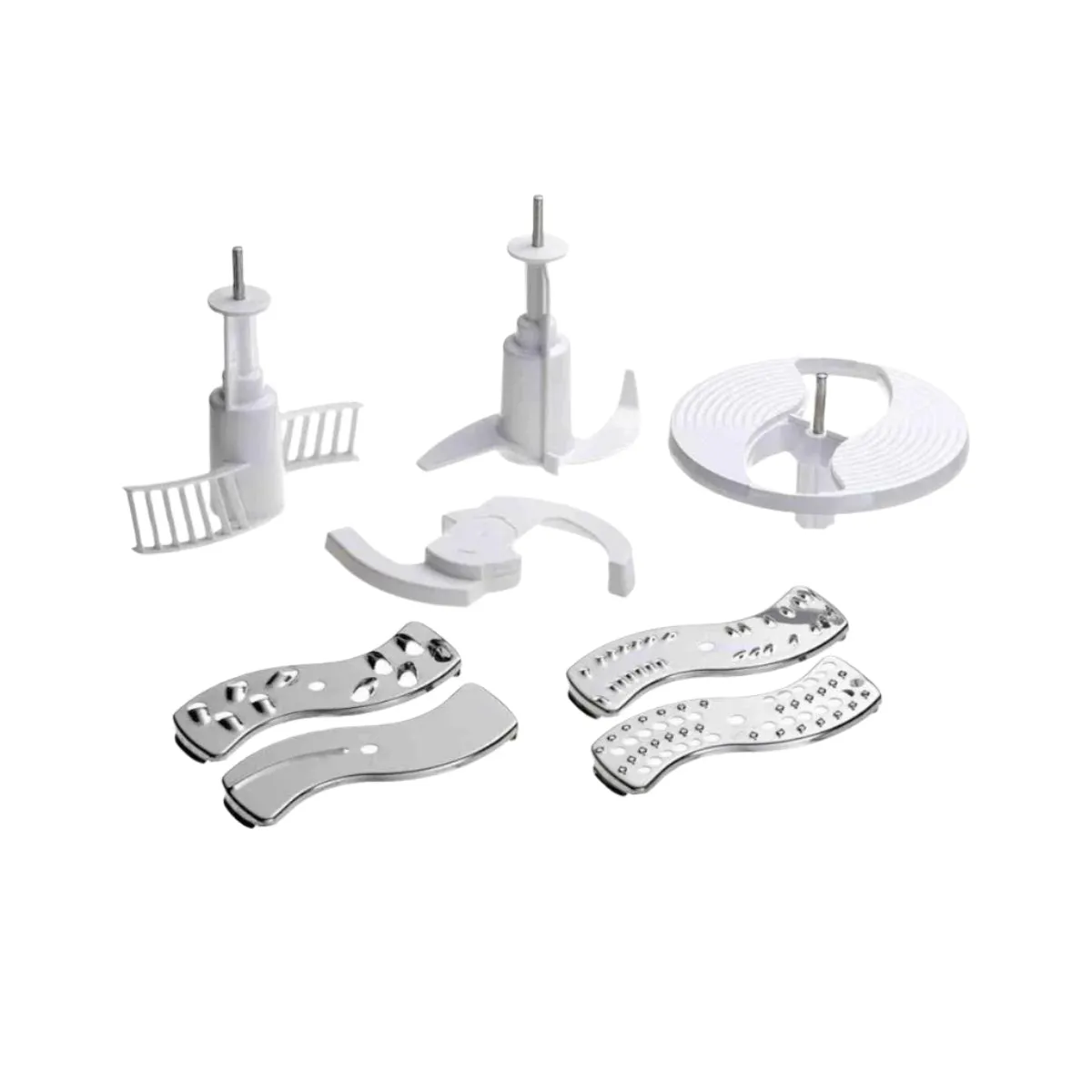Braun Food Processor Dual Control System with Variable Speed, White