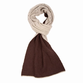 Best Deal Today Grab Your Hot Pick Brown And Beige Cashmere Neck Warmer