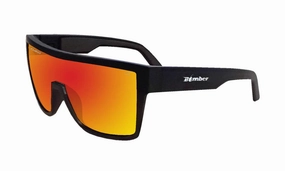 Buzz Bomb Safety - Red Mirror Crystal Z87 Clearance Event