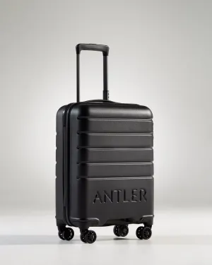 Clearance Steal Today Online Exclusive Steal Cabin Suitcase In Black - Logo
