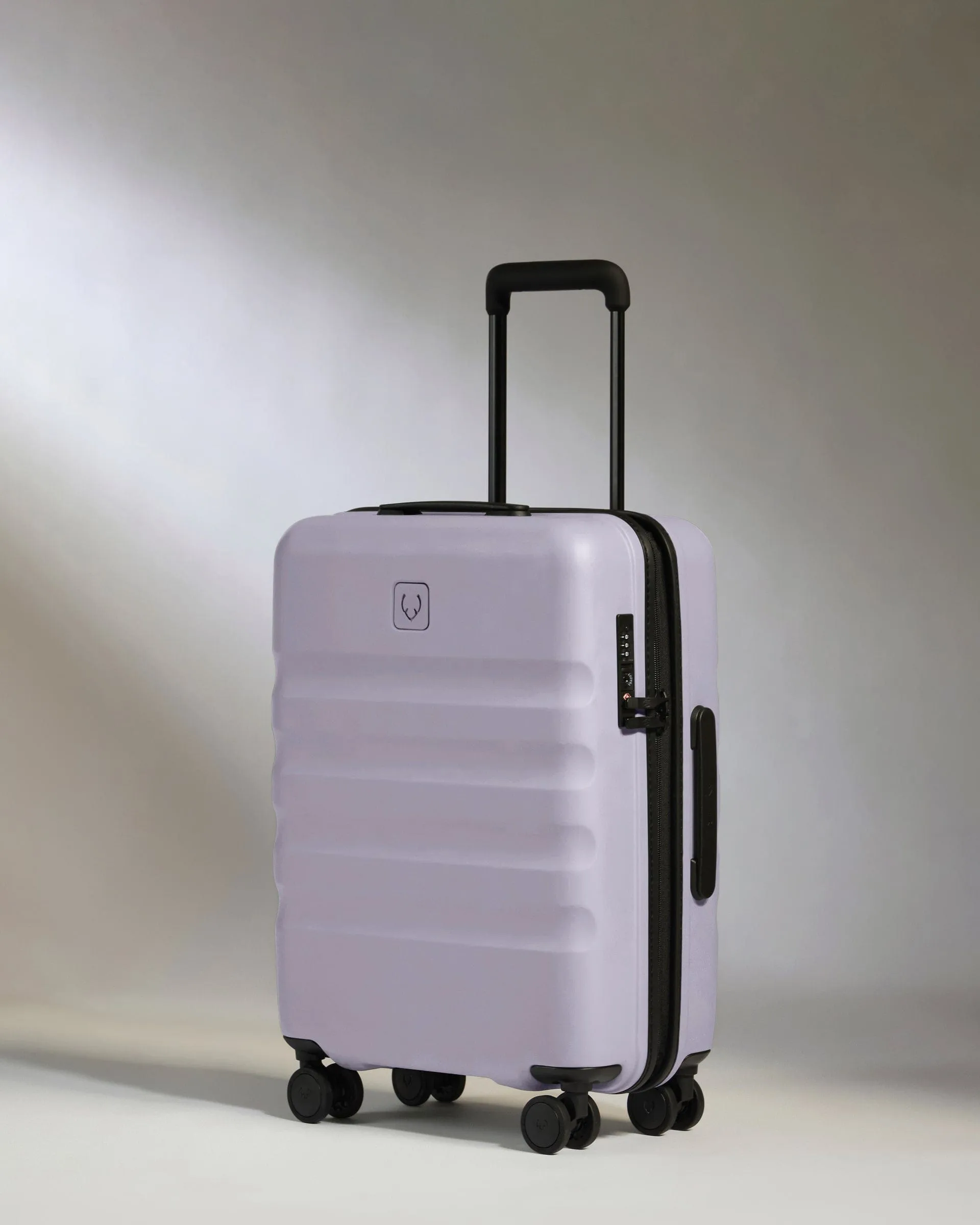 Cabin Suitcase In Meadow Purple - Icon Stripe Hot Sale Today