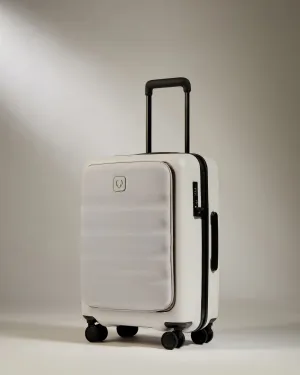 Daily Special Offer Cabin With Pocket Suitcase In Taupe - Icon Stripe