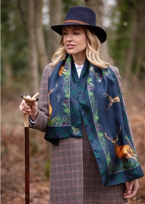 Caledonia Classic Silk Scarf Sale Ending Soon Limited Time Steal