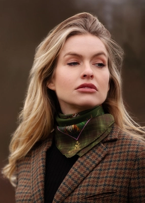 Caledonia Medium Silk Scarf Daily Clearance Deal Flash Sale Now