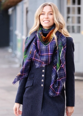 Caledonia Wool Silk Shawl Scarf Daily Clearance Deal