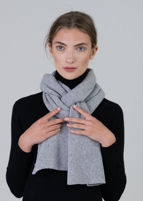 Cashmere Ribbed Scarf Mega Sale Now