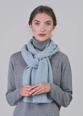 Cashmere Ribbed Scarf Special Offer Inside