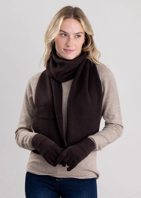 Today Only Savings Cashmere Ribbed Scarf