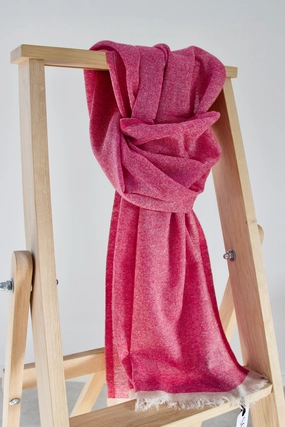 Grab It Before Gone Exclusive Deal Inside Cashmere Scarf In Beautiful Fuchsia Melange