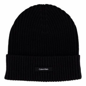 Hot Pick Online Classic Cotton Rib Beanie Beh Ck Black