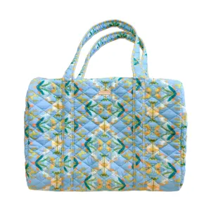 Perfect Gift Offer English Garden Blue Travel Duffle Bag