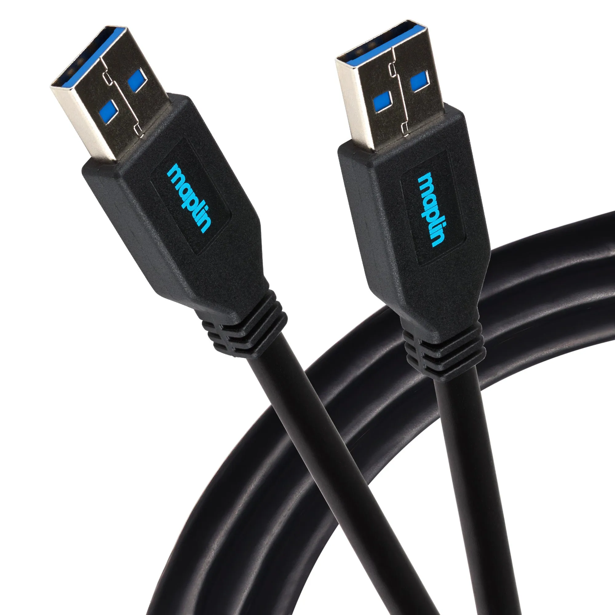 Maplin Usb-A 3.0 To Usb-A 3.0 Super Speed 5Gbps Cable - Black, 3M Sweet Deal Today