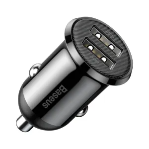 Big Savings Alert Baseus Grain Pro 4.8A Car Charger With Dual Usb