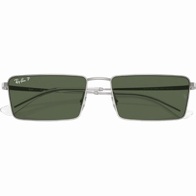 Emy Bio-Based - Polished Silver/Dark Green Sweet Deal Inside