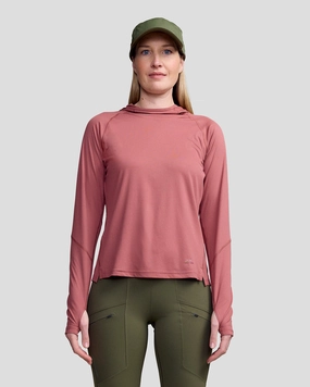 Women'S Sun-Stopper Lt Hoodie - Dark Clay Price Drop Today Instant Savings Inside