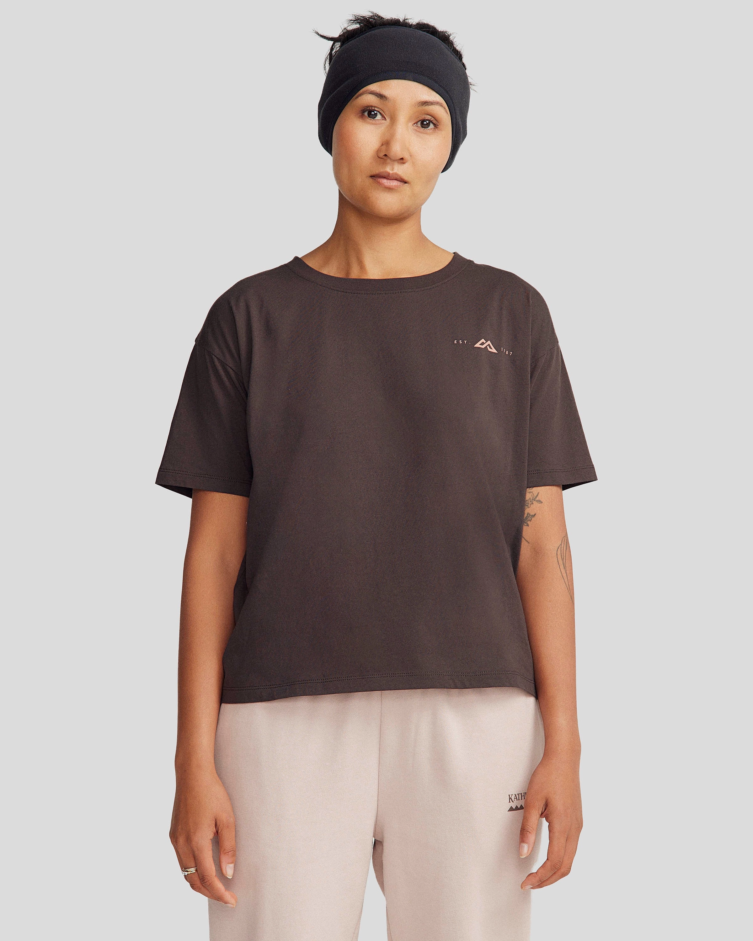 Deal of the Day Limited Offer Alert Women'S 1987 Organic Cotton S/S Tee - Cold Brew