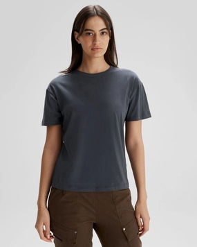 Limited Time Hot Deal Clearance Alert Now Women'S Solid Organic Cotton T-Shirt - Night