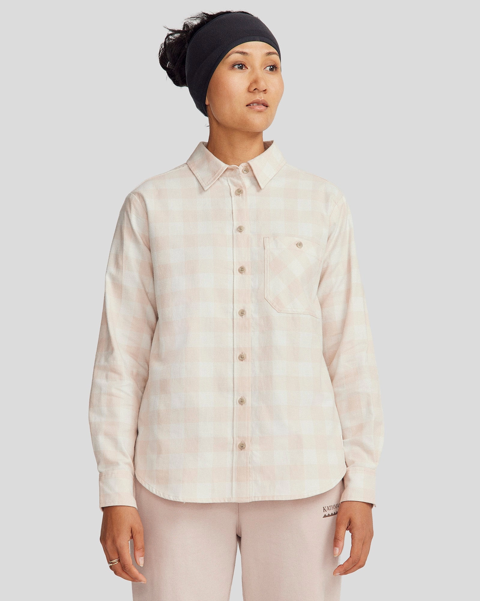 Best Deal Today Women'S Fyfe Flannel Shirt - Mineral Gingham