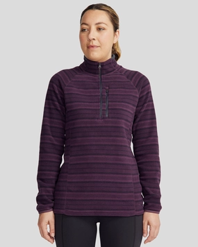 Grab Your Savings Trendy Picks Today Women'S Ridge 100 Primaloft Pullover - Jam Stripe