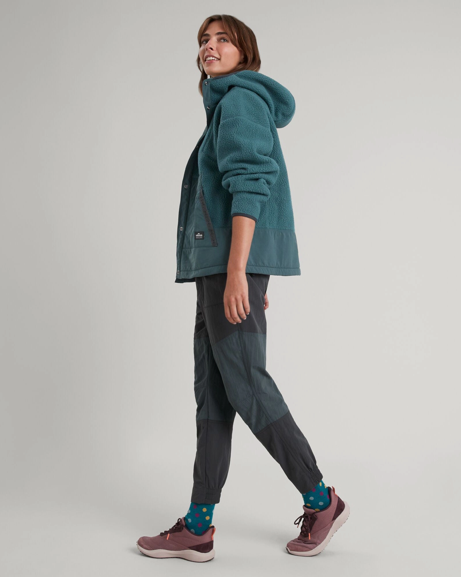 Limited Stock Hot Deal Co-Z High Pile Women'S Jacket - Deep Lagoon