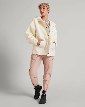 Shop Smart Save Limited Stock Offer Co-Z High Pile Women'S Jacket - Natural