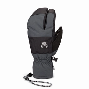 Crab Grab Freak Trigger Mittens - Double Black Trending Offer Today