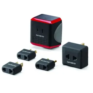 Hot Item Clearance Hot Offer Event Samsonite Converter/Adapter Plug Kit With Pouch