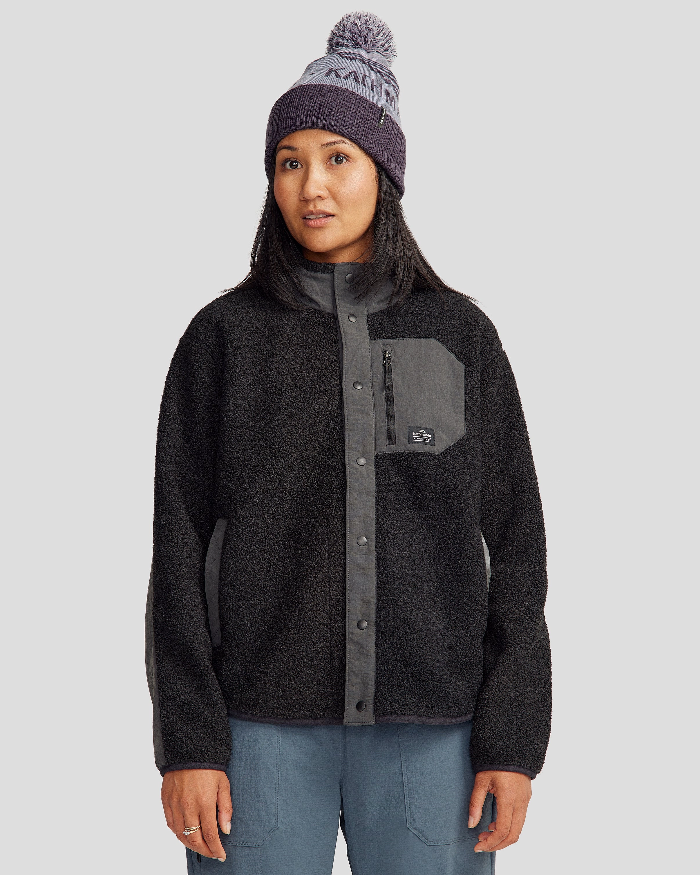 Co-Z High Pile Women'S Jacket V3 - Black Stingray MustHave Deals Online Exclusive Offer