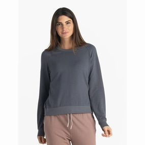 GiftWorthy Sale Women'S Bamboo Lightweight Fleece Crew