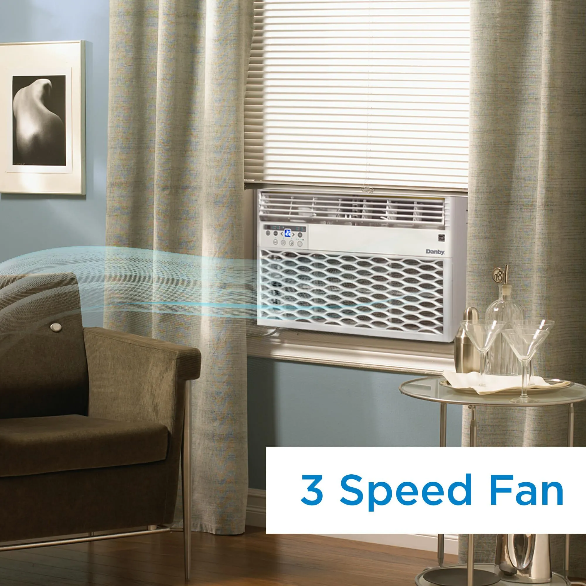 Danby DAC060EB6WDB Danby 6,000 Btu Window Ac In White