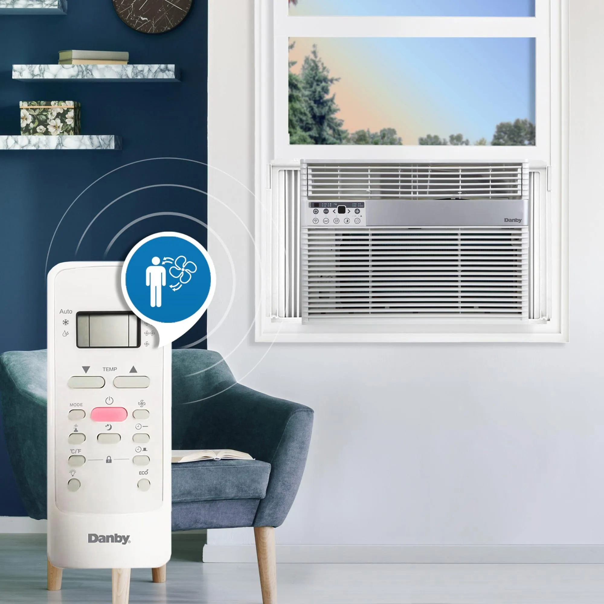 Danby DAC145EB6WDB6 Danby 14,500 Btu Window Ac With Wifi In White