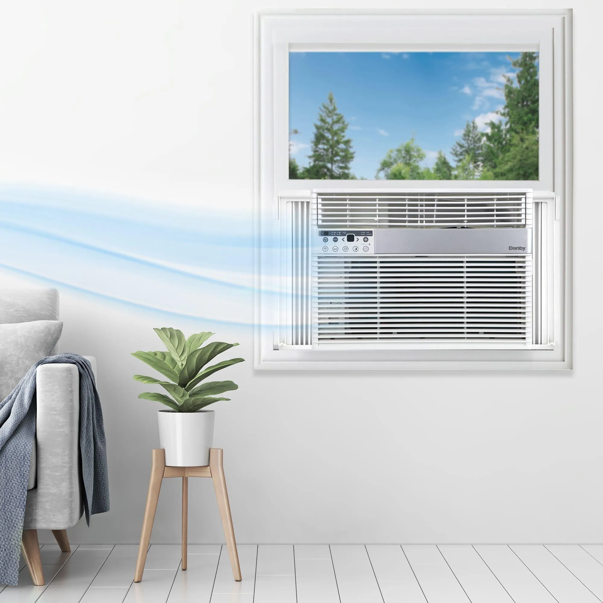 Danby DAC145EB6WDB6 Danby 14,500 Btu Window Ac With Wifi In White