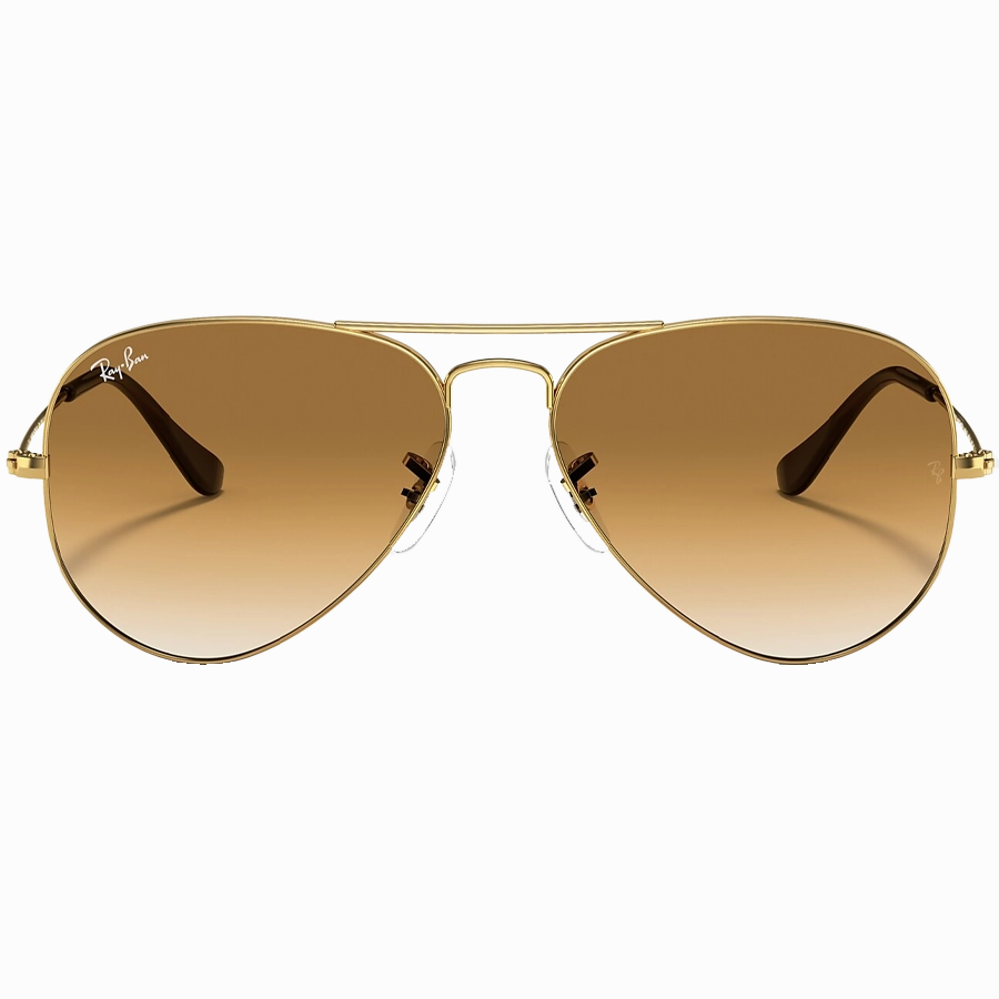 Special Savings Today Aviator Polished Gold/Gradient Brown