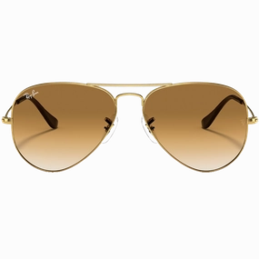 Special Savings Today Aviator Polished Gold/Gradient Brown