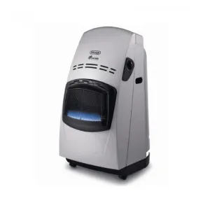 Delonghi 2 Blueflame Gas Heater With ThermostatGrey