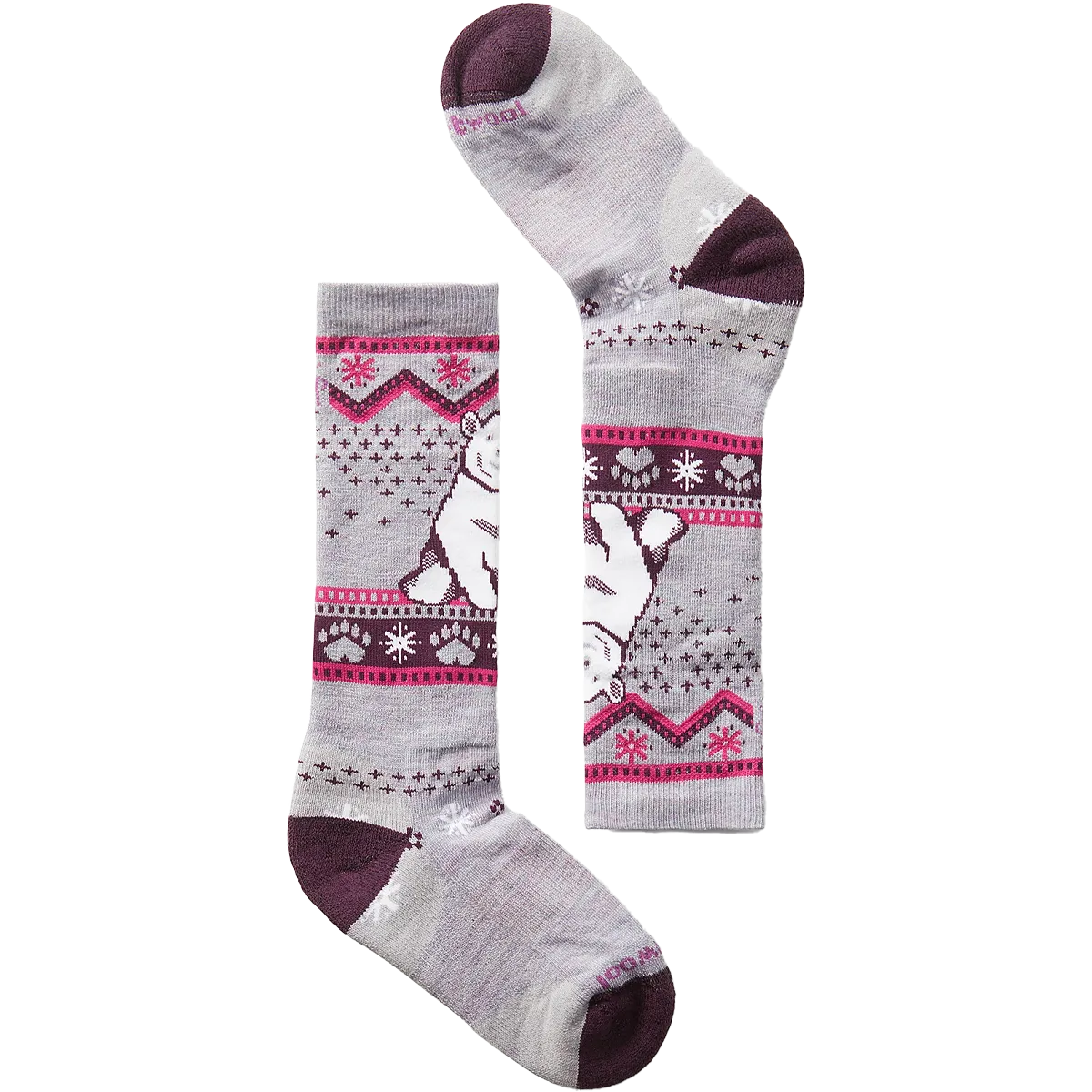 Youth Wintersport Otc Full Cushion Polar Bear Socks Save More Online Flash Pick Today
