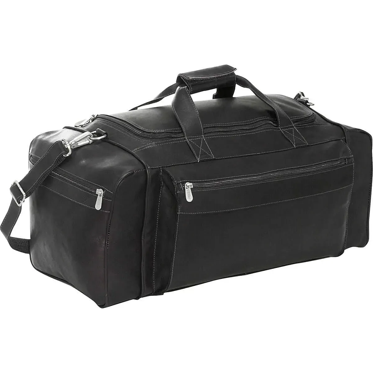 Piel Leather Large Duffel Bag Exclusive Savings Event Dont Miss Out